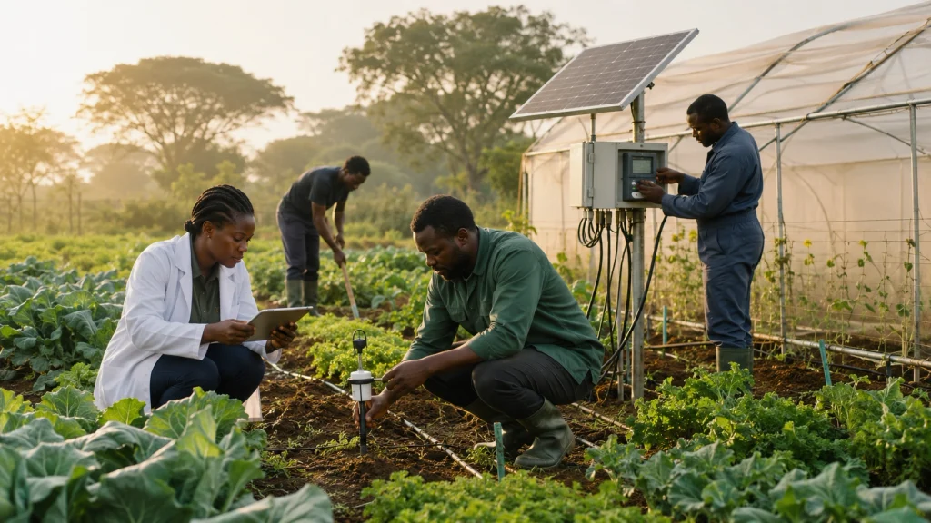 Nigerians in the agricultural sector